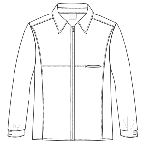 Fashion sewing patterns for UNIFORMS Shirts Gas station Shirt 3007